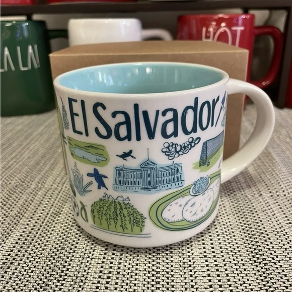 Starbucks Been There Series El Salvador Collectors Coffee Mug 14 OZ. - Picture 2 of 8